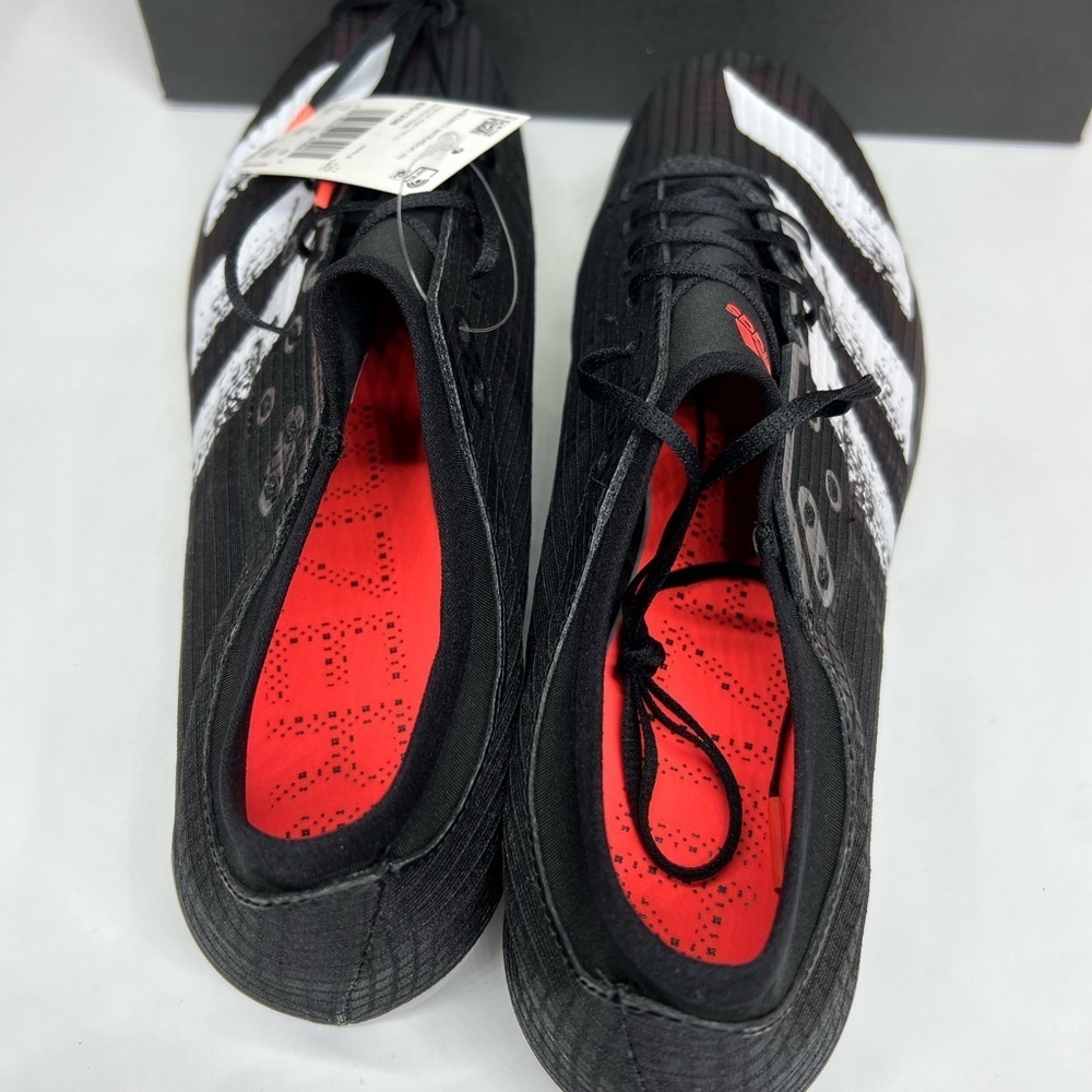 Adidas Adizero Ambition EG1208 Mens Black Spiked Track and Field Shoes Size 11.5 - Picture 6 of 7